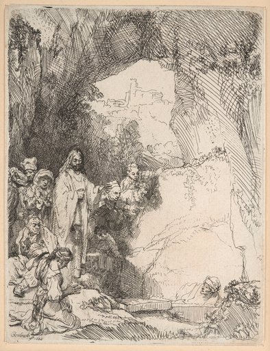 The Raising of Lazarus: Small Plate