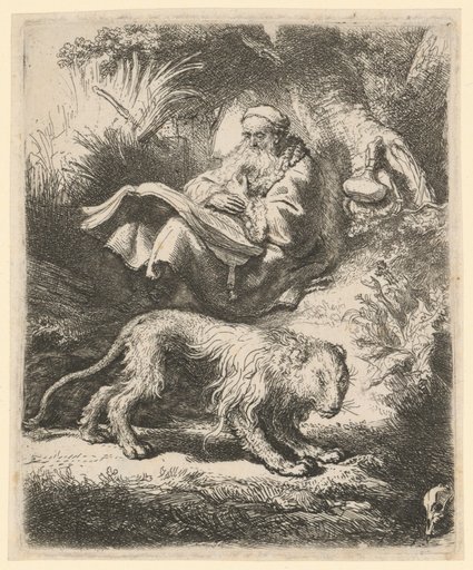 Saint Jerome Reading