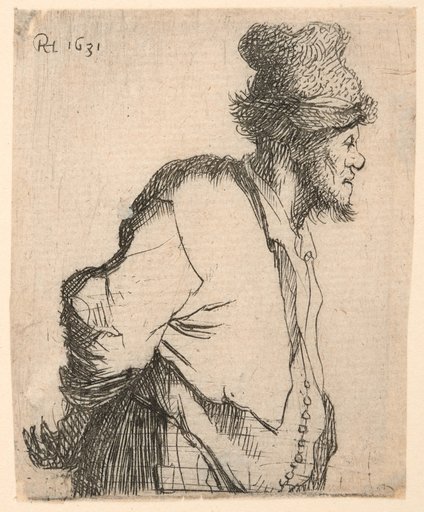 Peasant with Hands Behind His Back