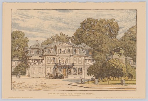 The Bethmann House in Frankfurt am Main