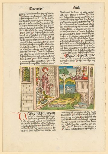Bathsheba Bathing, Overheard by King David