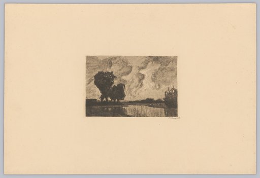 Moor Landscape in a Storm