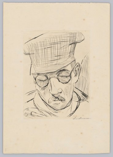 Man with a Balloon Cap