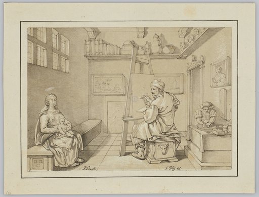 Saint Luke Portraying the Madonna