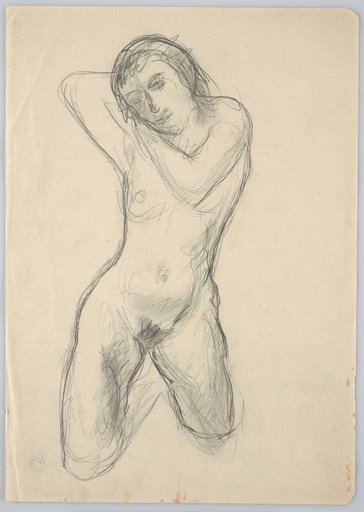 Kneeling Female Nude