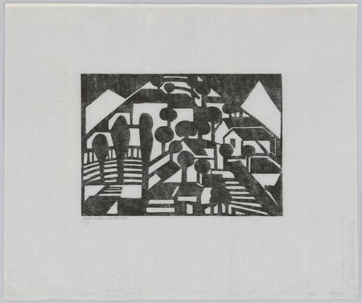 Woodcut X, No. 1
