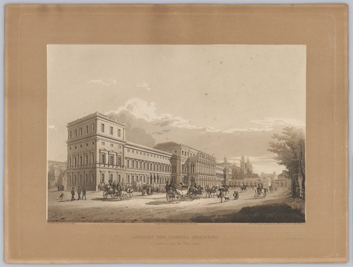 View of the Royal Residence in Munich