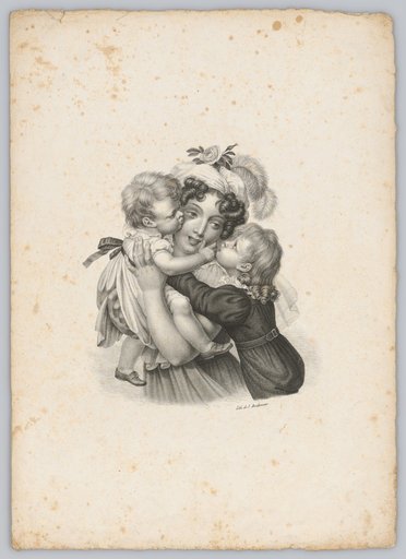 Mother with Two Children