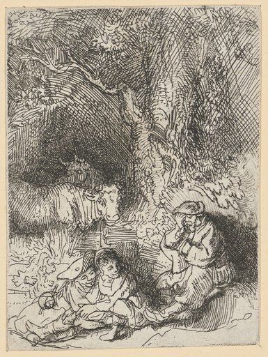 The Couple and the Sleeping Shepherd
