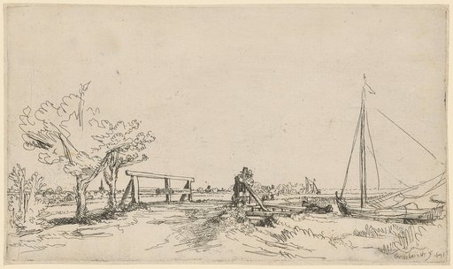 The Bridge at Klein Kostverloren on the Amstel ("Six Bruggetje")