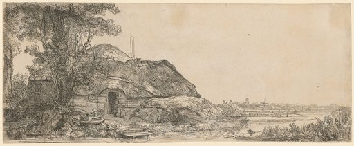 The Hut by the Large Tree