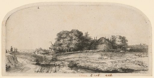 The Hay Barn and the Sheep Flock