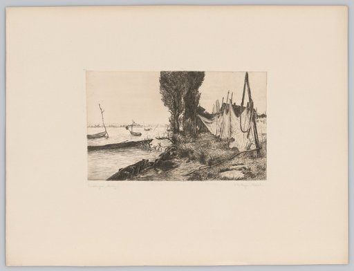 Four Landscape Etchings
