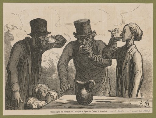 Physiology of the Drinker. The Four Ages