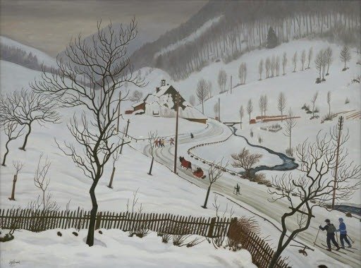 Winter Landscape (Departure from Todtmoos)