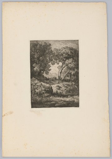 Twelve landscape etchings