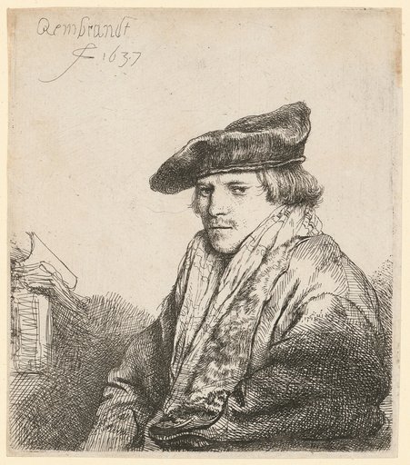 Young man with velvet cap (Petrus Sylvius?)