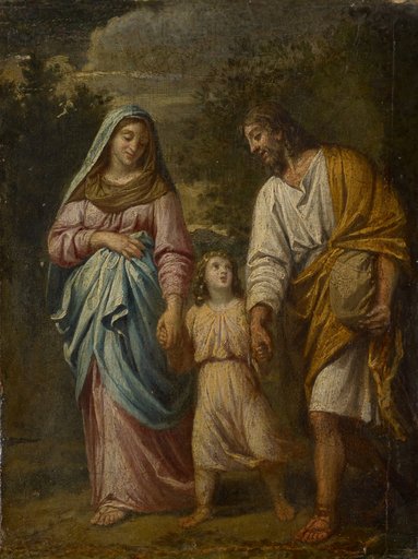 The Holy Family on the Return from the Temple