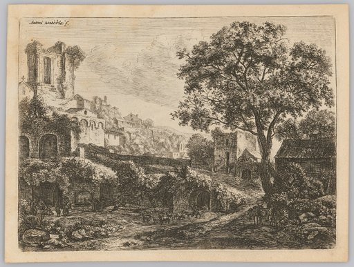 Ruin at the Entrance to a City