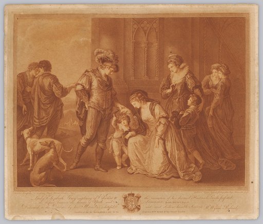 Lady Elizabeth Grey Imploring of Edward IV the Restitution of her Deceased Husband's Lands