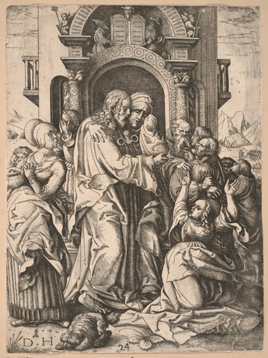 Christ Taking Leave of Mary