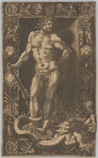 Hercules as Victor over the Hydra