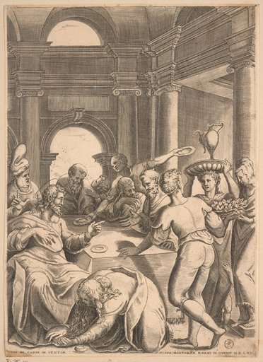 The Washing of Christ's Feet by Mary Magdalene