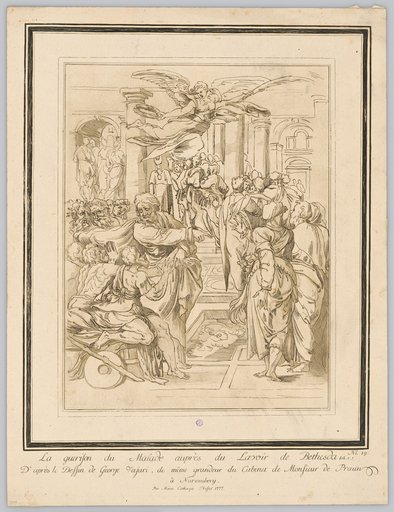 Healing of a Sick Man at the Pool of Bethesda