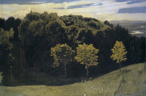 The Rhine at Basel (View of the Rhine Plain)