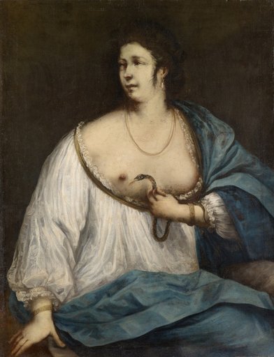 Cleopatra with the Snake