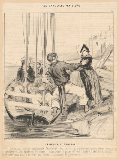 Embarkation of a Lady