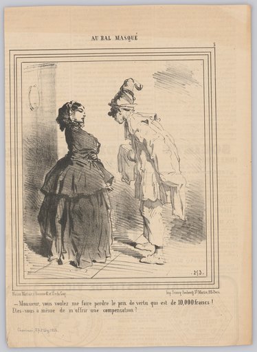 – Sir, you want to make me lose the virtue prize of 10,000 francs!...