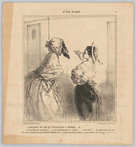 – The first time I see you speaking to Adolphe...