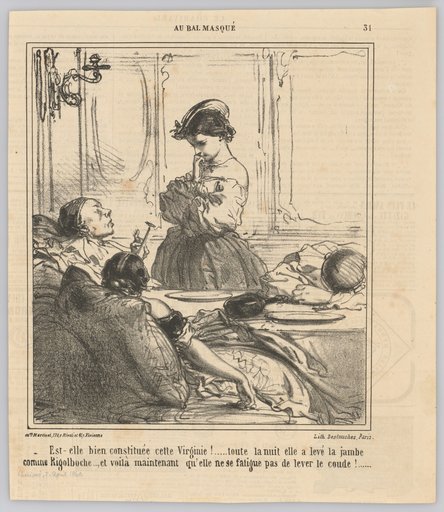 – Is that Virginie well-constituted!...