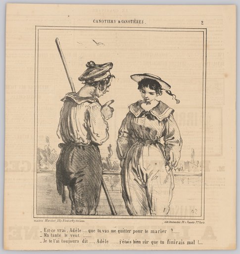 – Is it true, Adèle... that you are going to leave me to get married?...