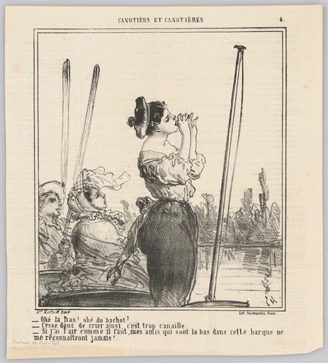 – Ho there! Ho from the boat!...