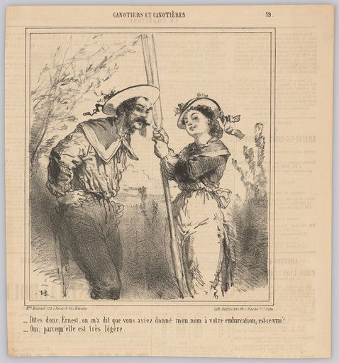 – Say, Ernest, I was told...