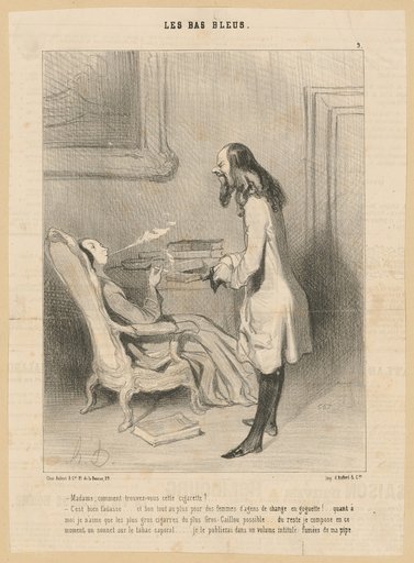 – Madam, what do you think of this cigarette?...