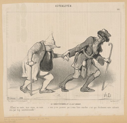 The Constitutionnel and the Wandering Jew