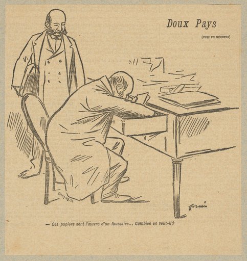 – These papers are the work of a forger... How many does he want?