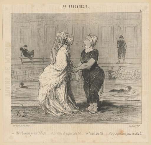 – Dear Baroness, I congratulate you..... you just took a dive...