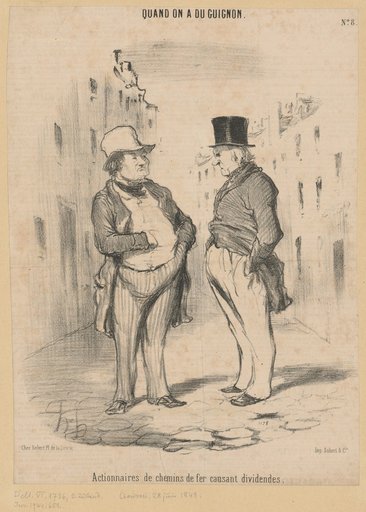 Railway Shareholders Discussing Dividends