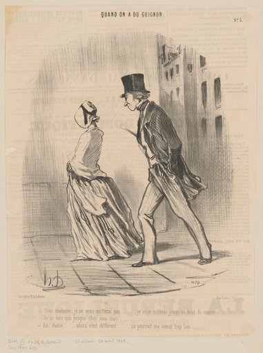 – No, Madam, I Will Not Leave You...