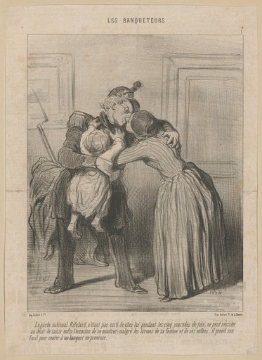 The National Guardman Rifolard, Who Did Not Leave His House During the Five Days of June...