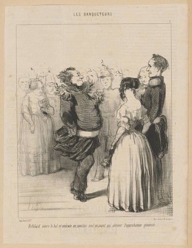 Rifolard Opens the Ball and Executes a Solo Cavalier Advance, Which Receives General Approval