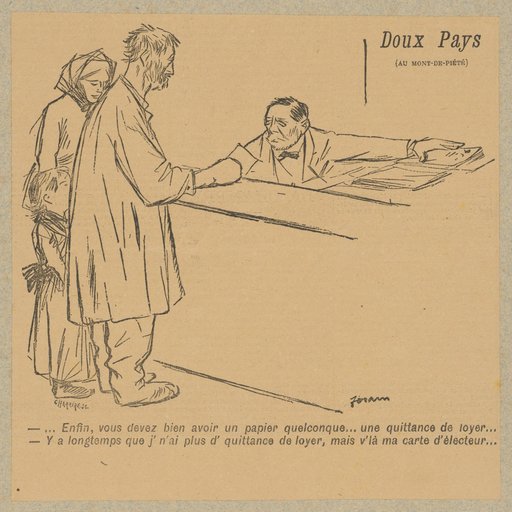 – ... Finally, you must surely have some document...