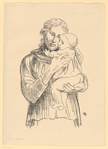 – Mother, Embracing Her Little Child