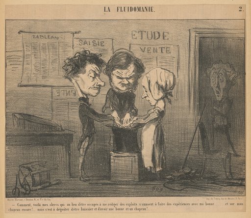 – What, are my clerks, instead of being busy drafting deeds, amusing themselves by conducting experiments with my maid?