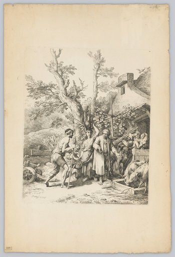 The Prodigal Son Hires Himself Out as a Swineherd