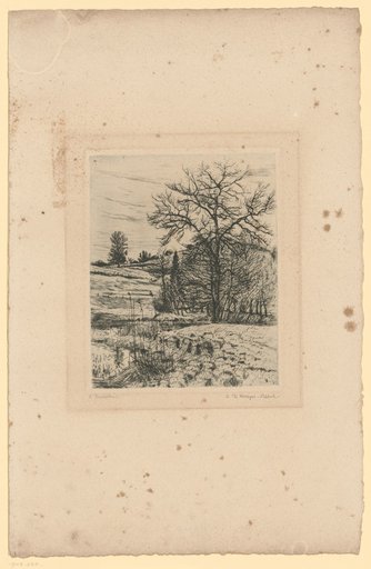 Winter Landscape near Hauptwil